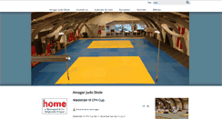 Desktop Screenshot of amagerjudo.dk